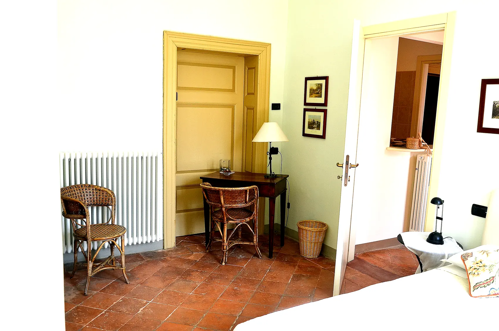 Il passaggio tra le camere